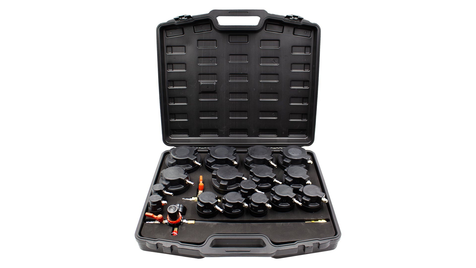 TESTE FUGAS DO TURBO C/ MANOMETRO 31-110MM 18PCS (4491)
