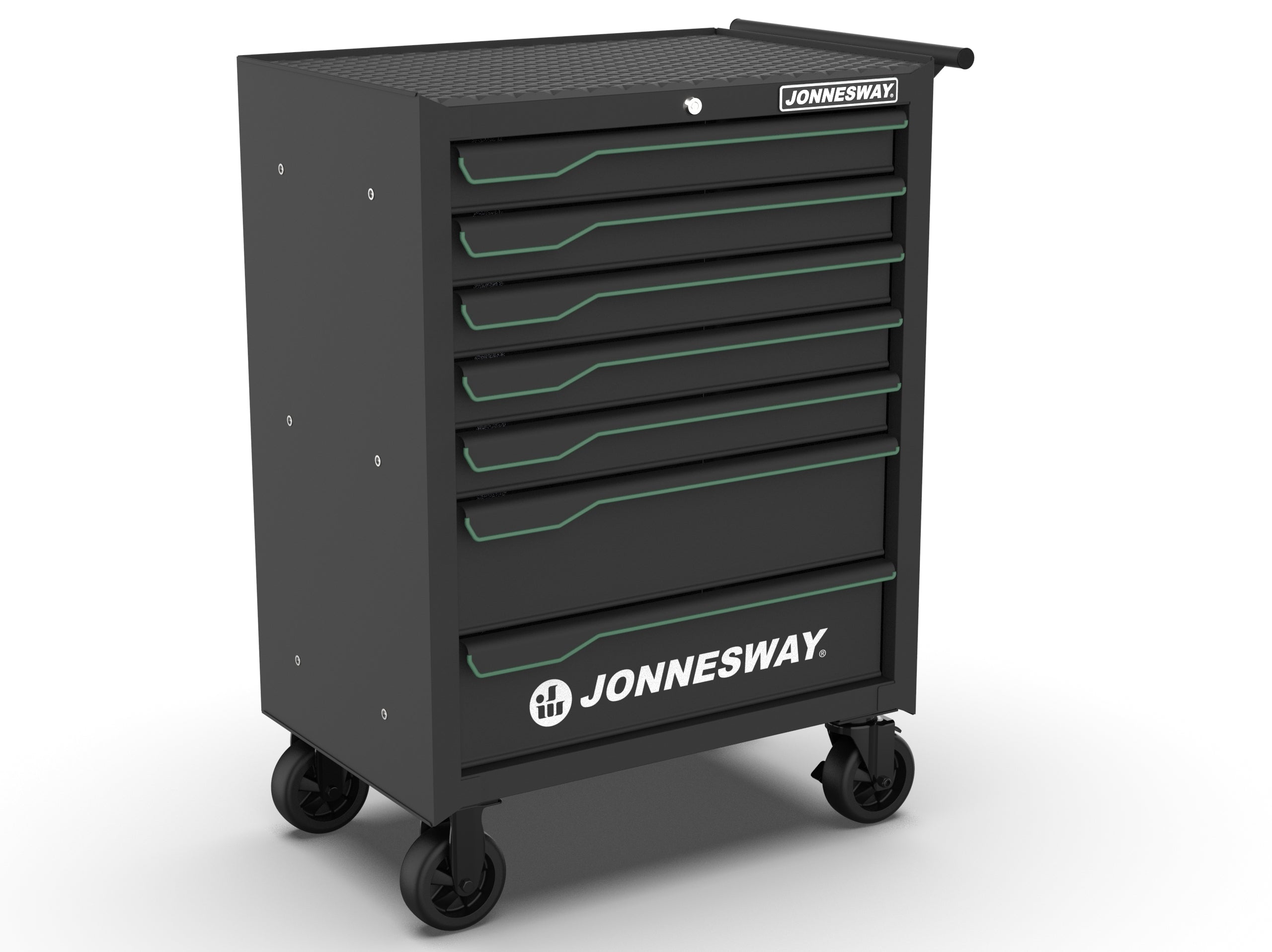 Carro Vazio para Ferramenta c/7 Gavetas Preto