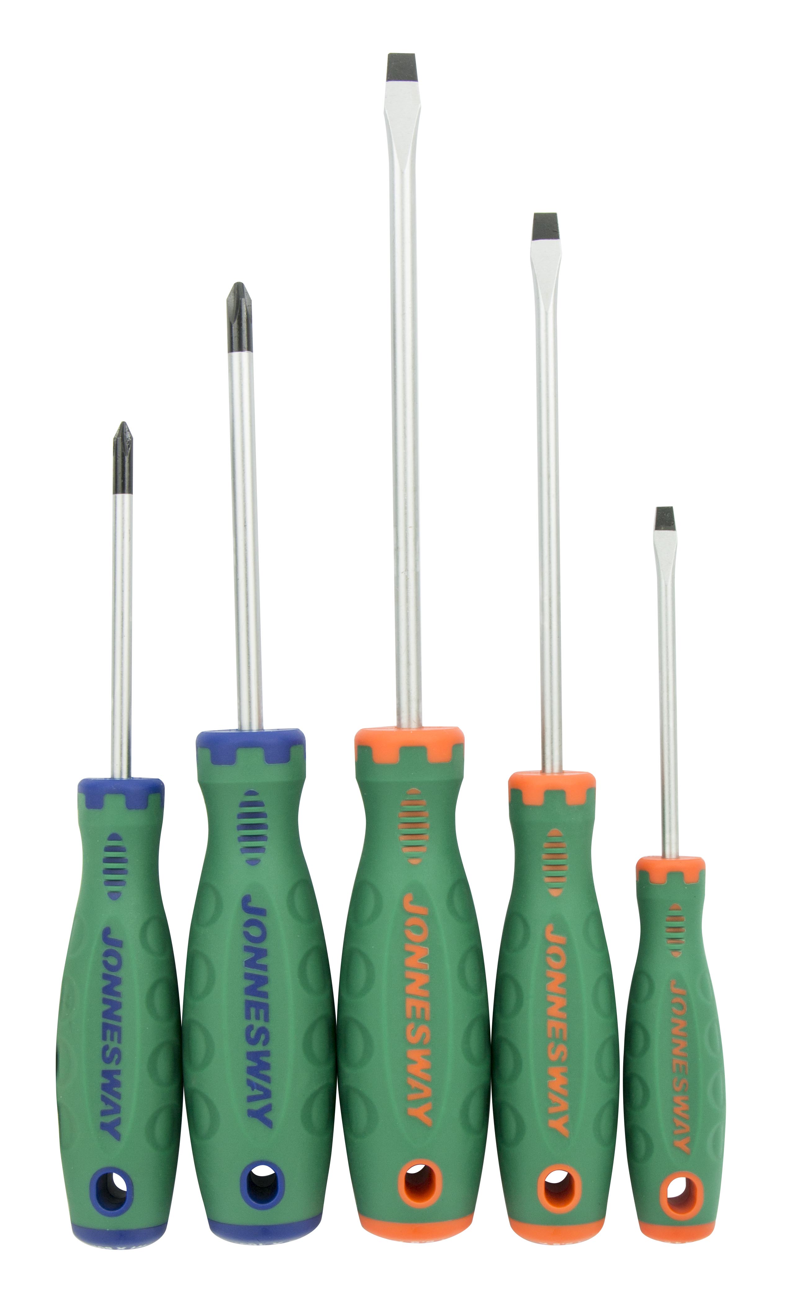 Jogo de 5 chaves Fenda/Phillips