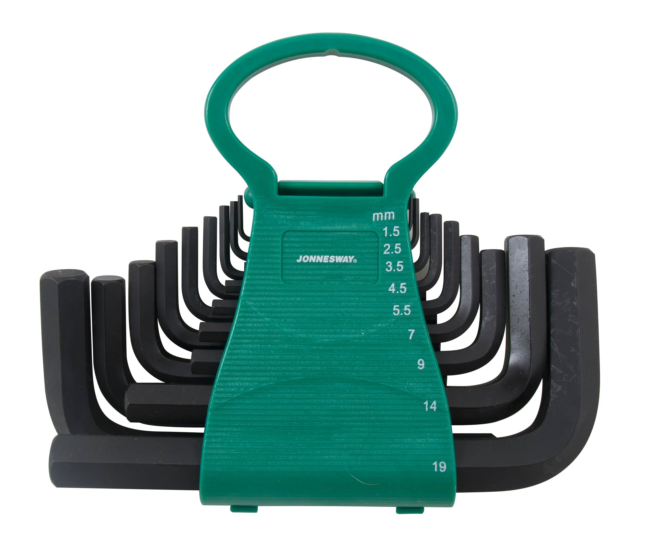 Jogo 18 chaves hexagonais curtas