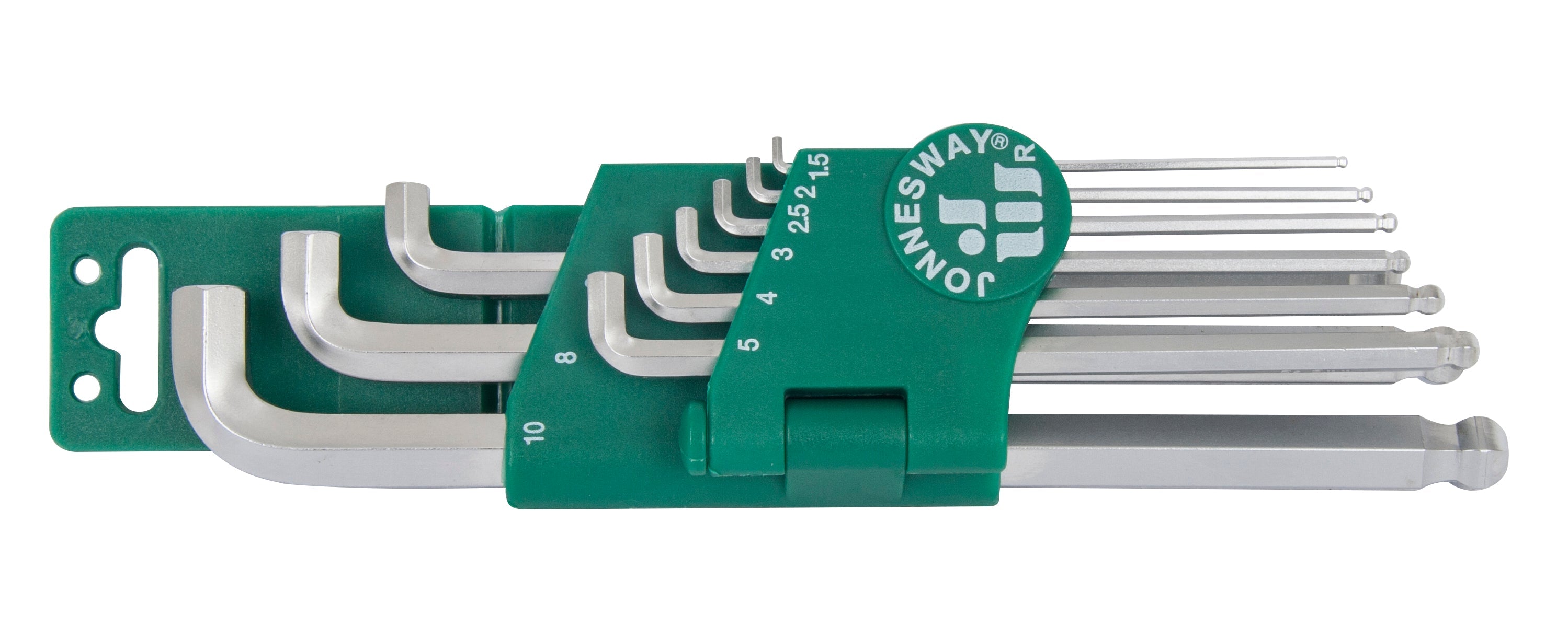 Jogo 9 chaves macho hexagonais baixo perfil