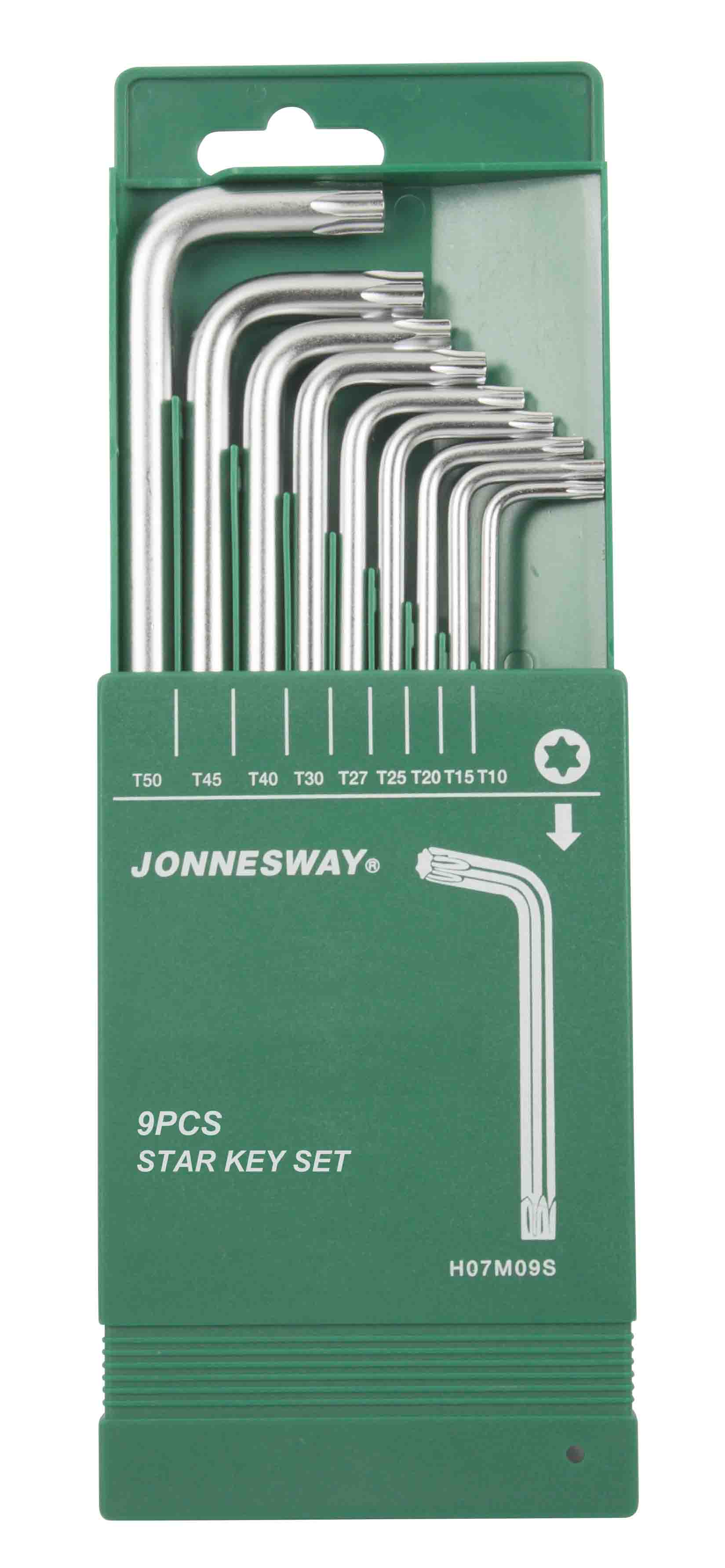 Jogo 9 pcs Chaves TORX