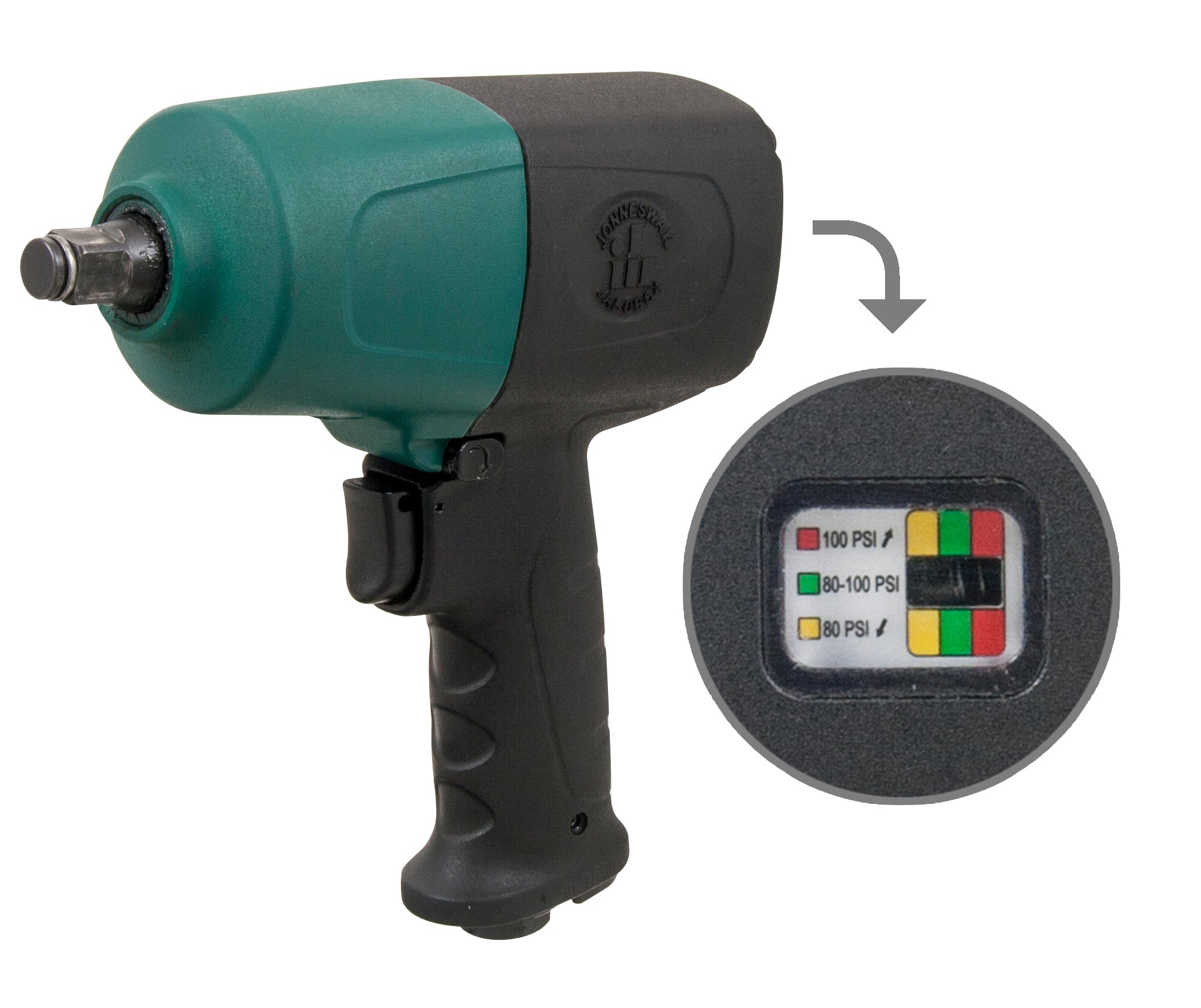 Máquina de impacto de 1/2″