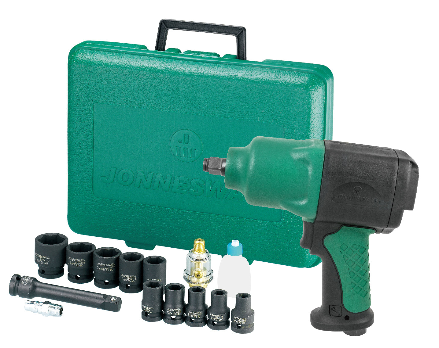 Maq.Impacto  1/2" 2 perc com acessórios