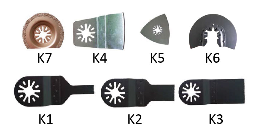 Kit Ferramenta de Corte por oscilação c/acess.