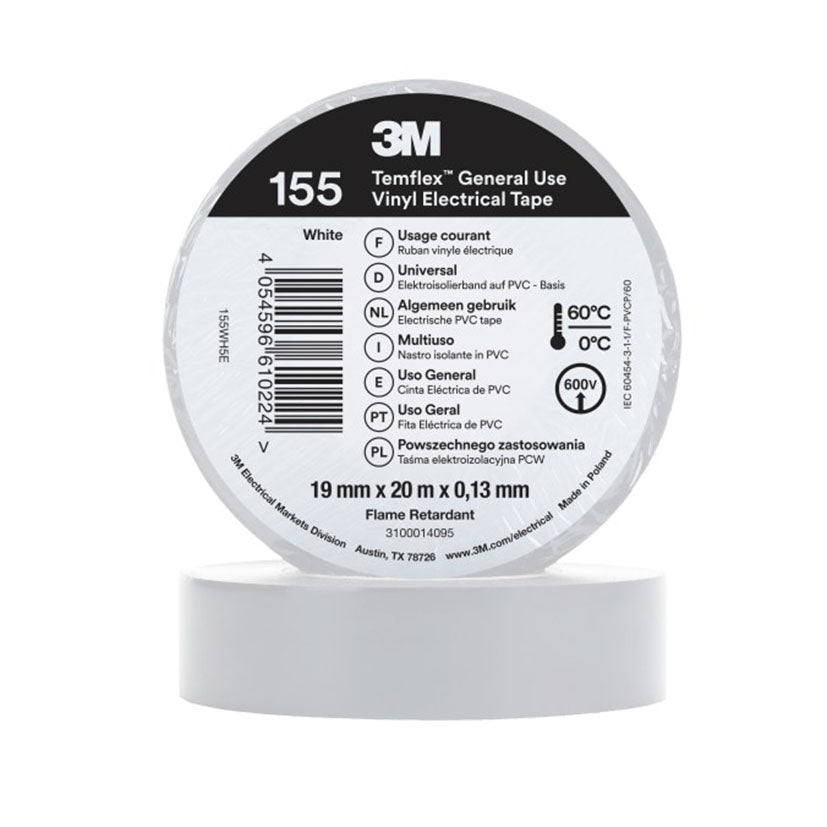 FITA DE PVC TEMFLEX 155 3M 19MMX20M.BL (683B476)