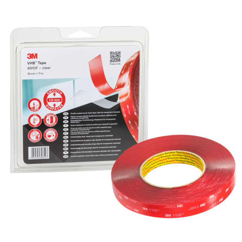 FITA VHB ESP.ACR.4910 3M 19MMX11M.INCOL