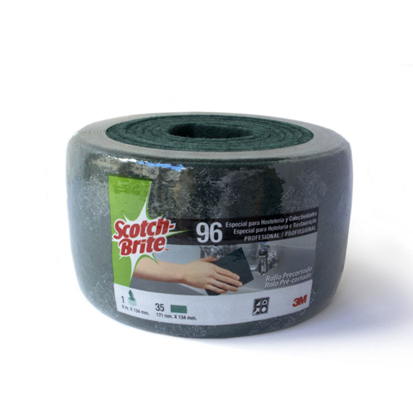 ROLO DE FIBRA VERDE 96 6M SCOTH-BRITE