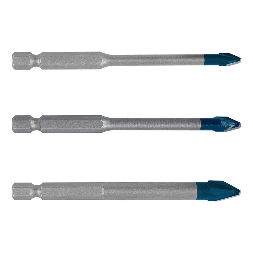 BROCA HEX-9 HARDCERAMIC JG.5,6,8MM.BOSCH (1962H3)