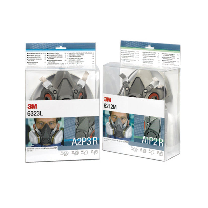 KIT DE MEIA MÁSCARA REUTILIZÁVEL 6212M T.M