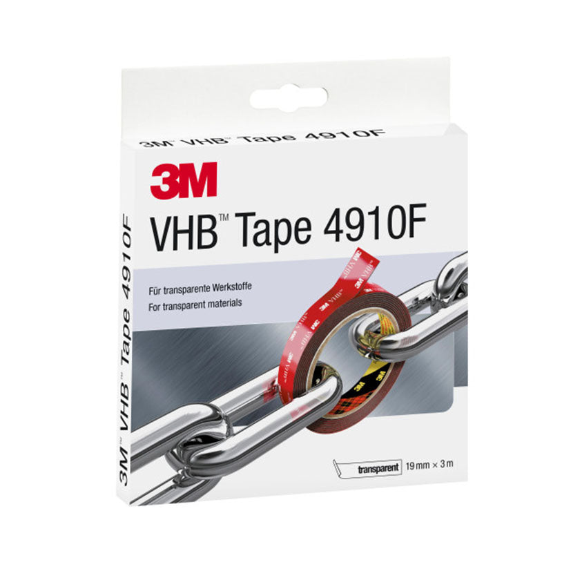 FITA ACRÍLICA. VHB 4910,19X3M. 1,0MM.