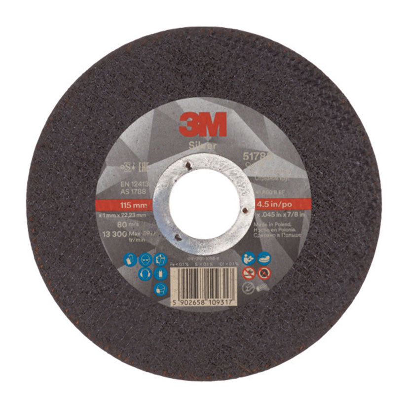 DISCO DE CORTE PLANO 51790,125X1X22MM.25U.