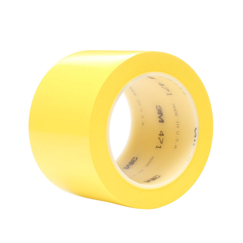 FITA DE VINIL 471, 50X33M. 0,14MM, AMARELA.