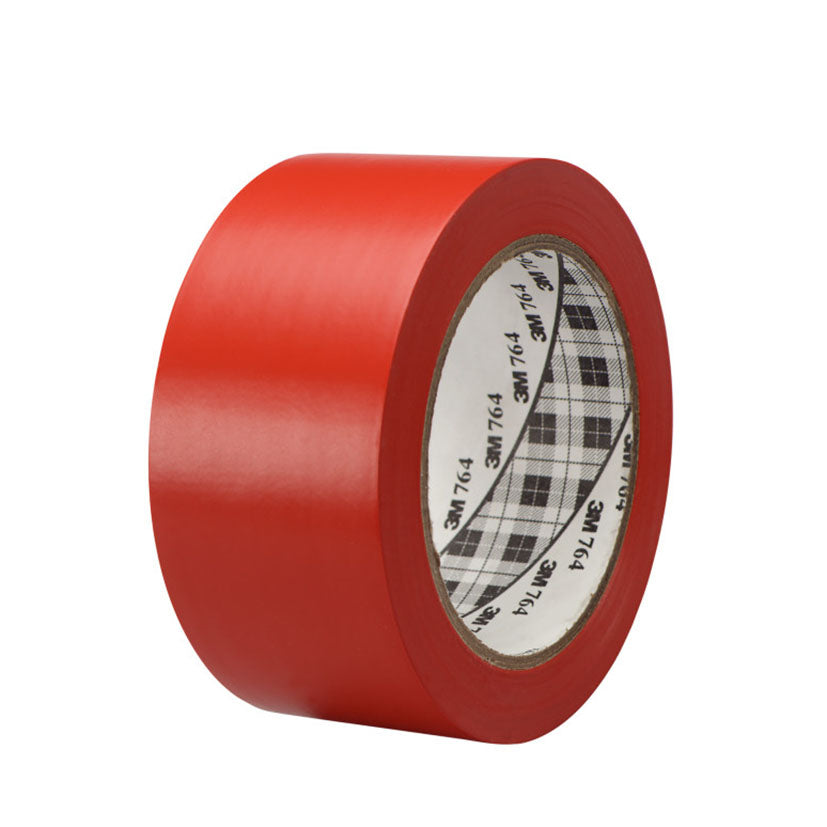 FITA DE VINIL VERMELHA 764, 50X33M.0,13MM 24U