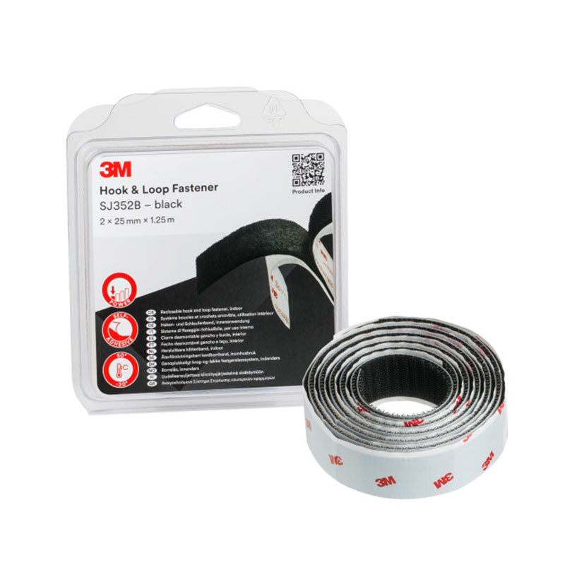 VELCRO BRANCO SJ352B,25X1,25M.4,4MM