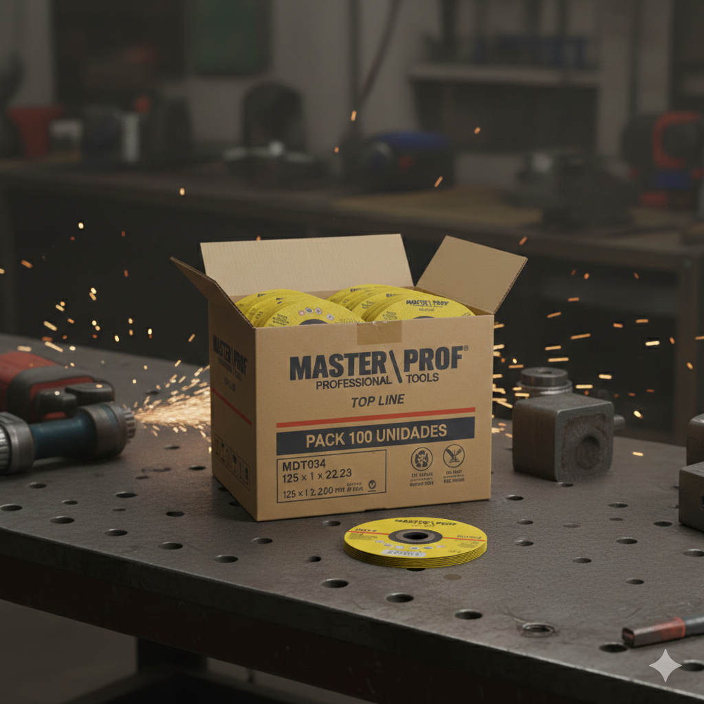 Disco de Corte Industrial 125×1 EN12413 – Packs 50 – 500