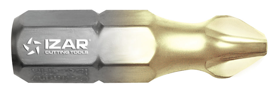 BITS PZ 1MM L25 TIN ART.33210