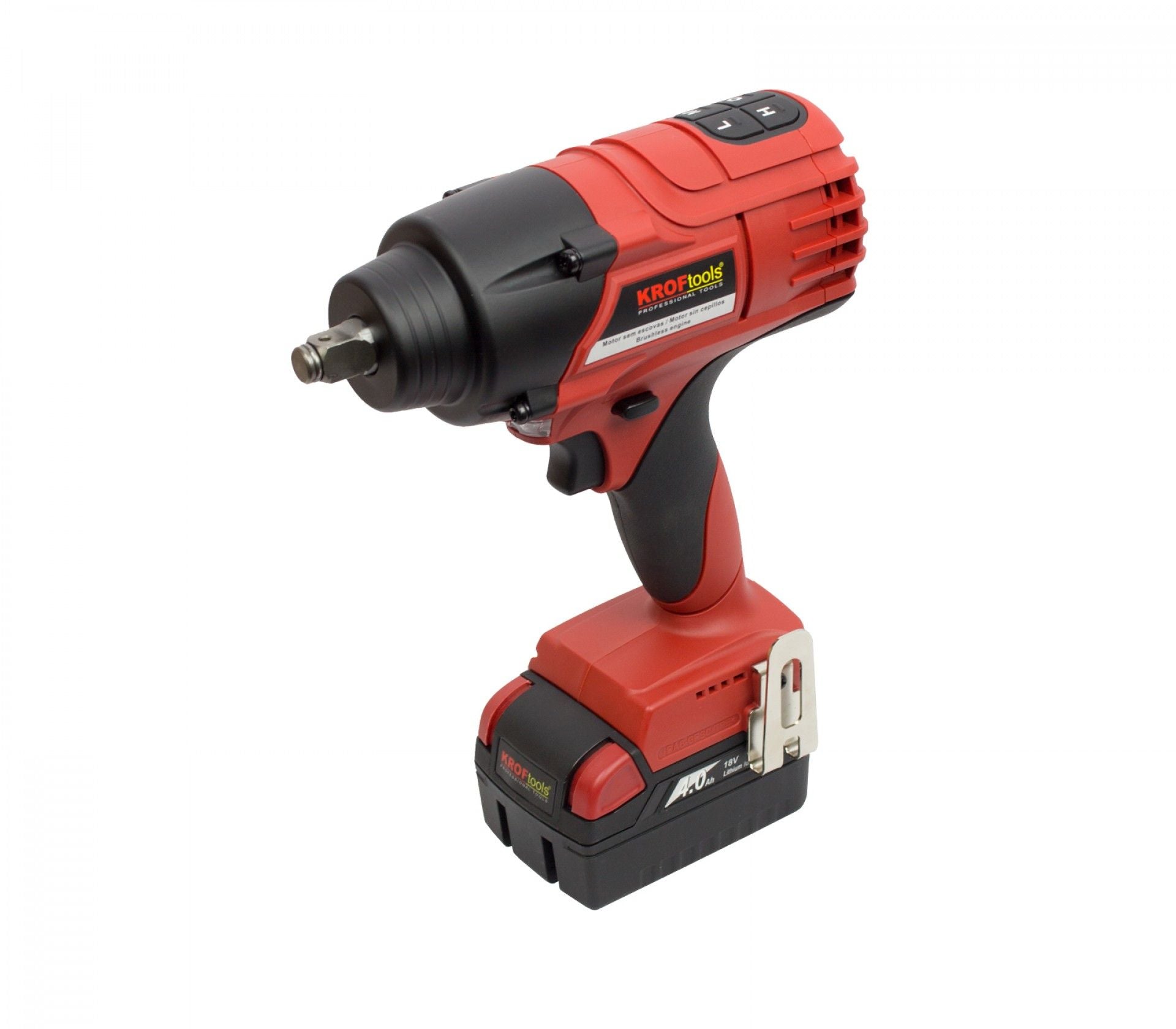 CHAVE IMPACTO 1/2' 650NM BATERIA 18V