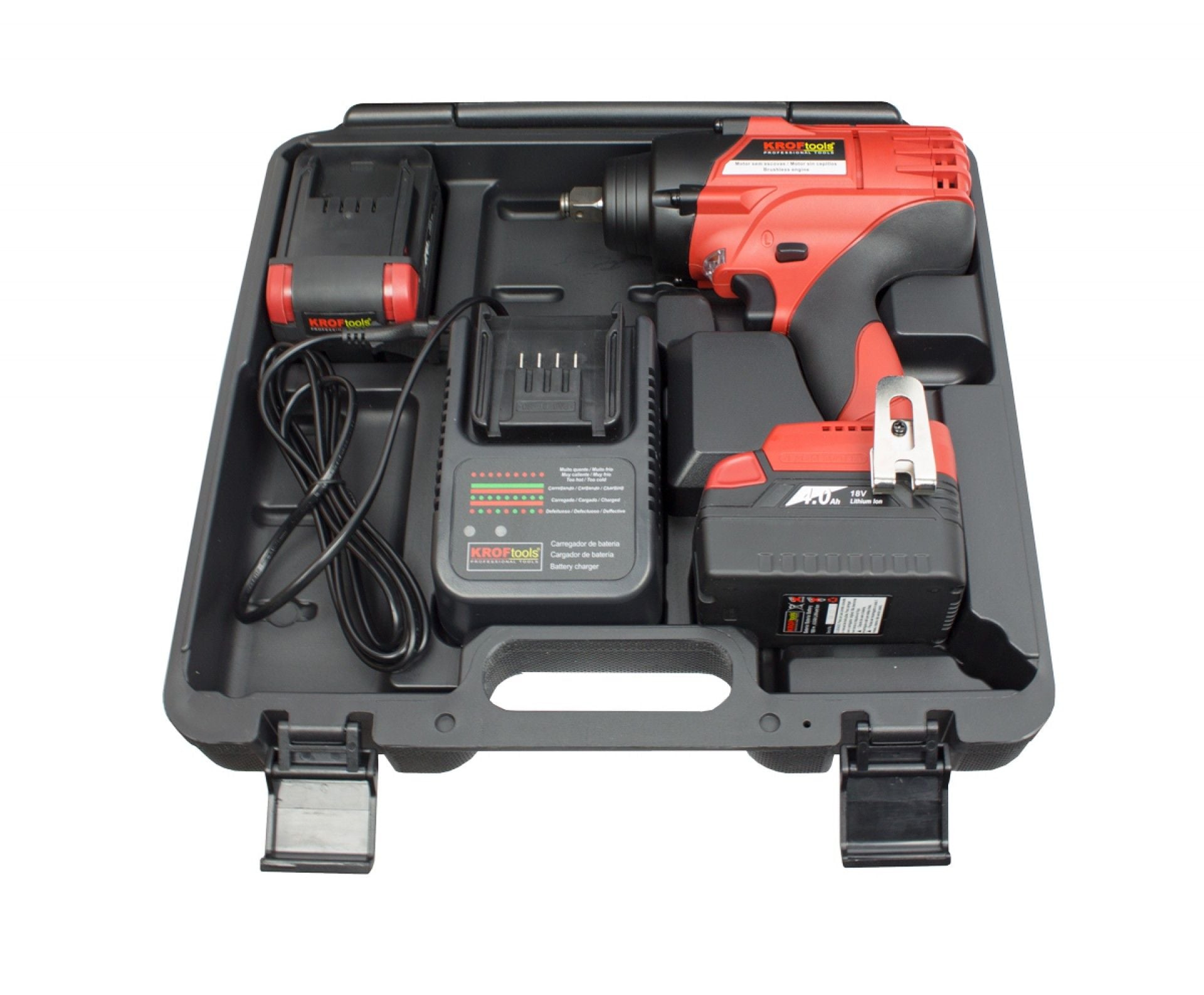 CHAVE IMPACTO 1/2' 650NM BATERIA 18V
