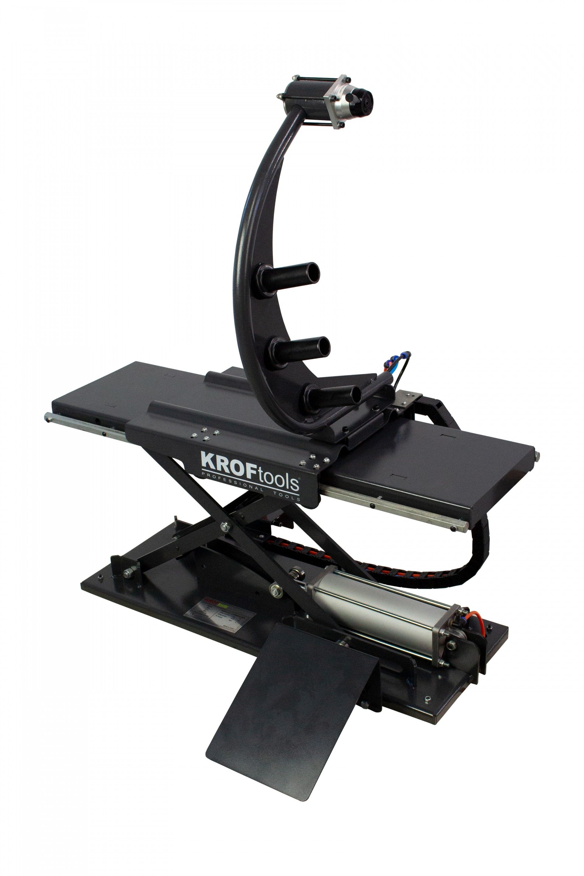 ELEVADOR RODA PNEUMÁTICO PARA BALANCEADORA PNEUS 80 KGS
