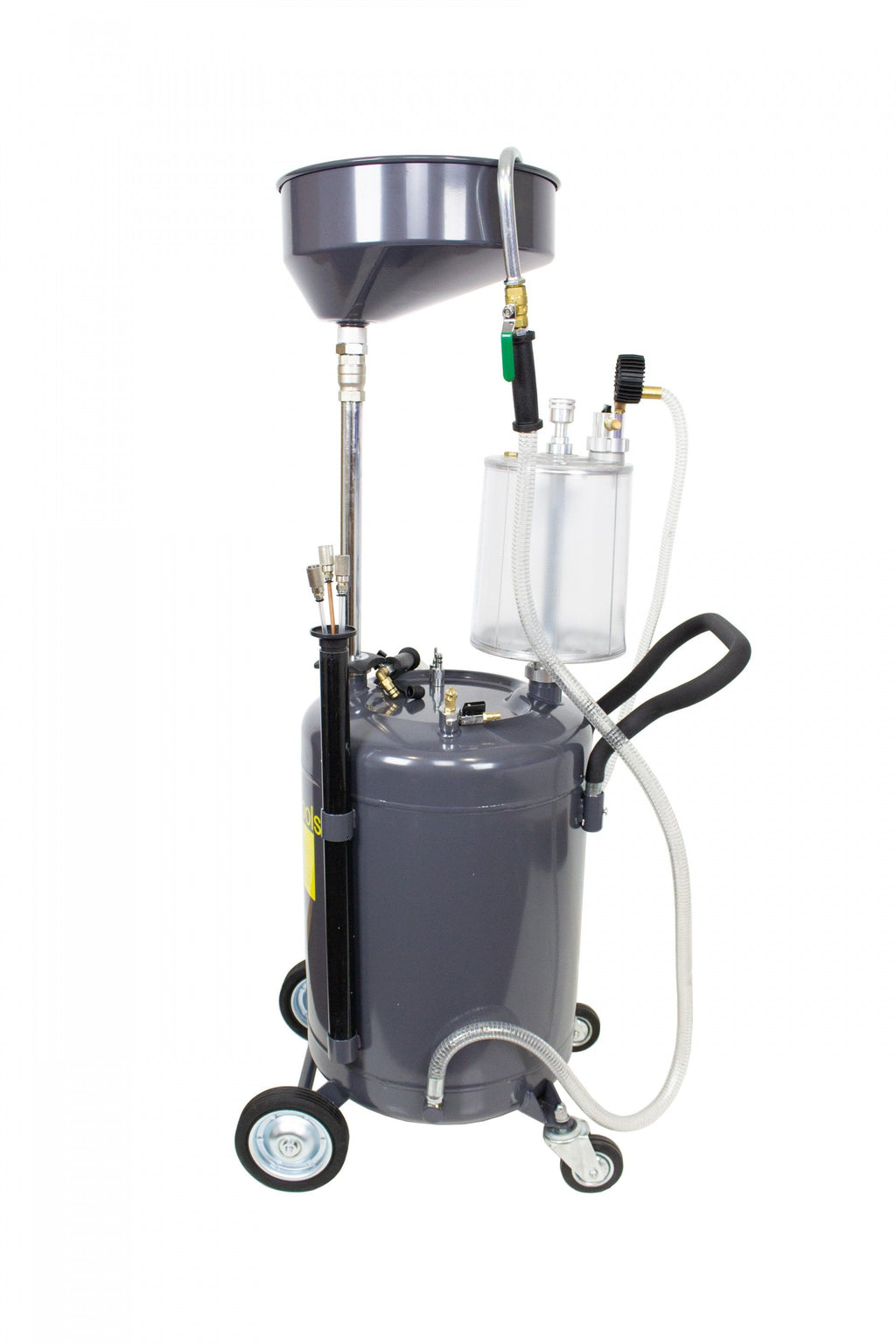 ASPIRADOR ÓLEO C/VISOR +APARADEIRA RESERVAT. 80LTS