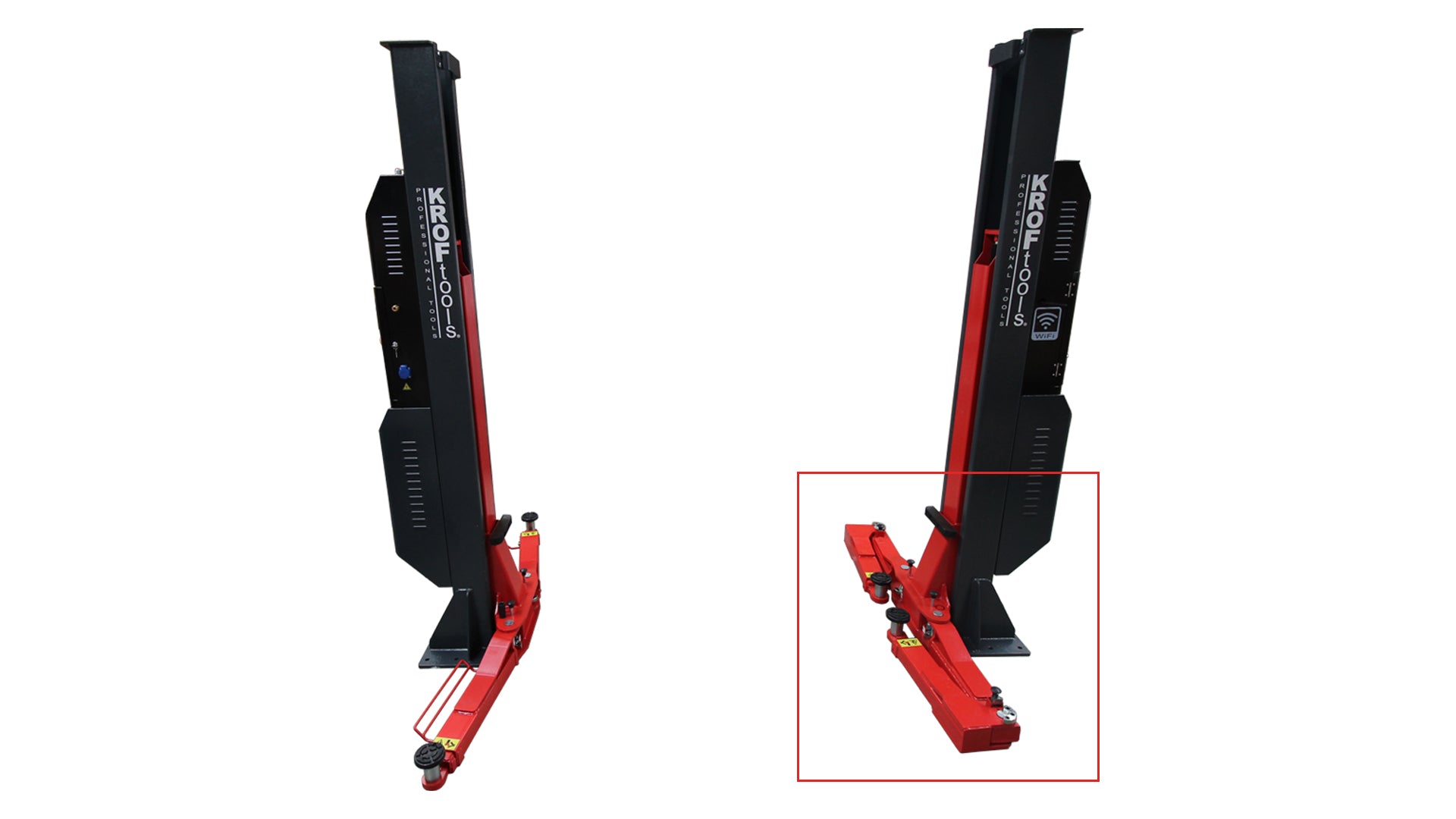 ELEVADOR DUAS COLUNAS 4TON 380V WIFI SYNC