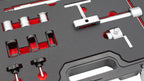 KIT REMOÇÃO MOLAS VÁLVULAS AR COMPRIMIDO 15PCS