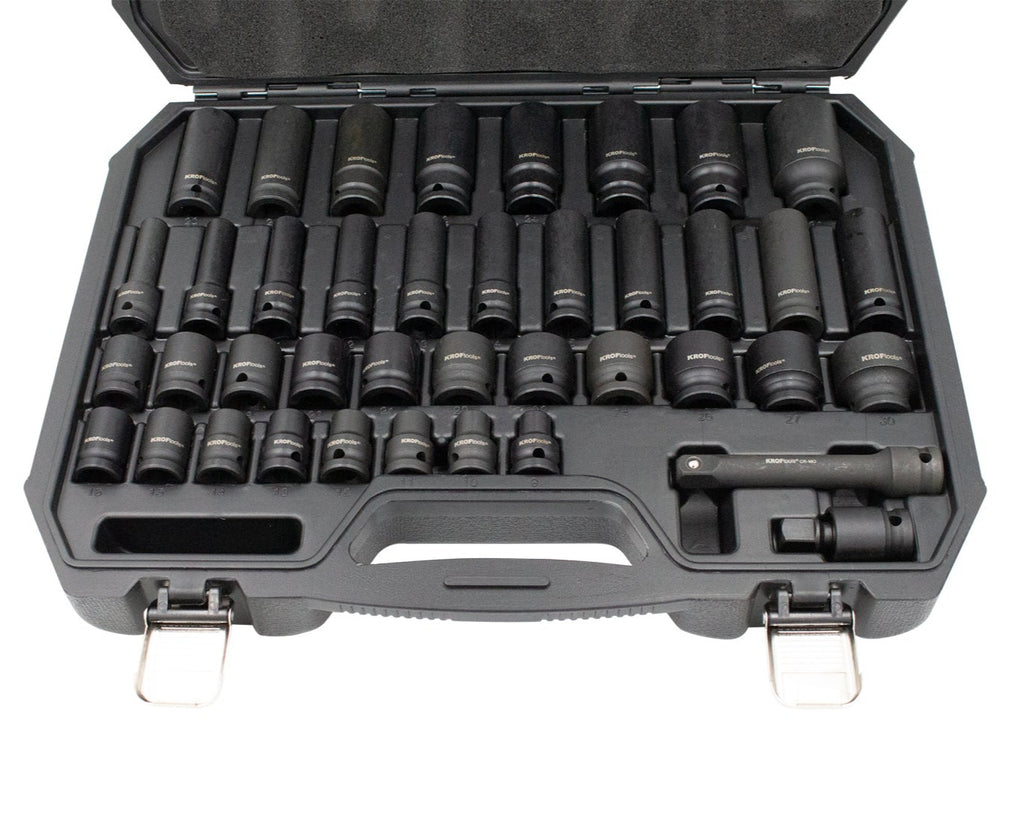 KIT CHAVES IMPACTO 1/2'' 40PCS
