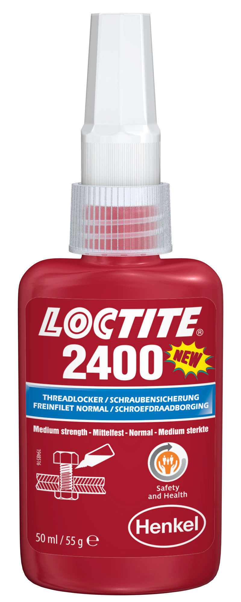 LOCTITE 2400 – Fixador Resistência Média (Health & Safety)