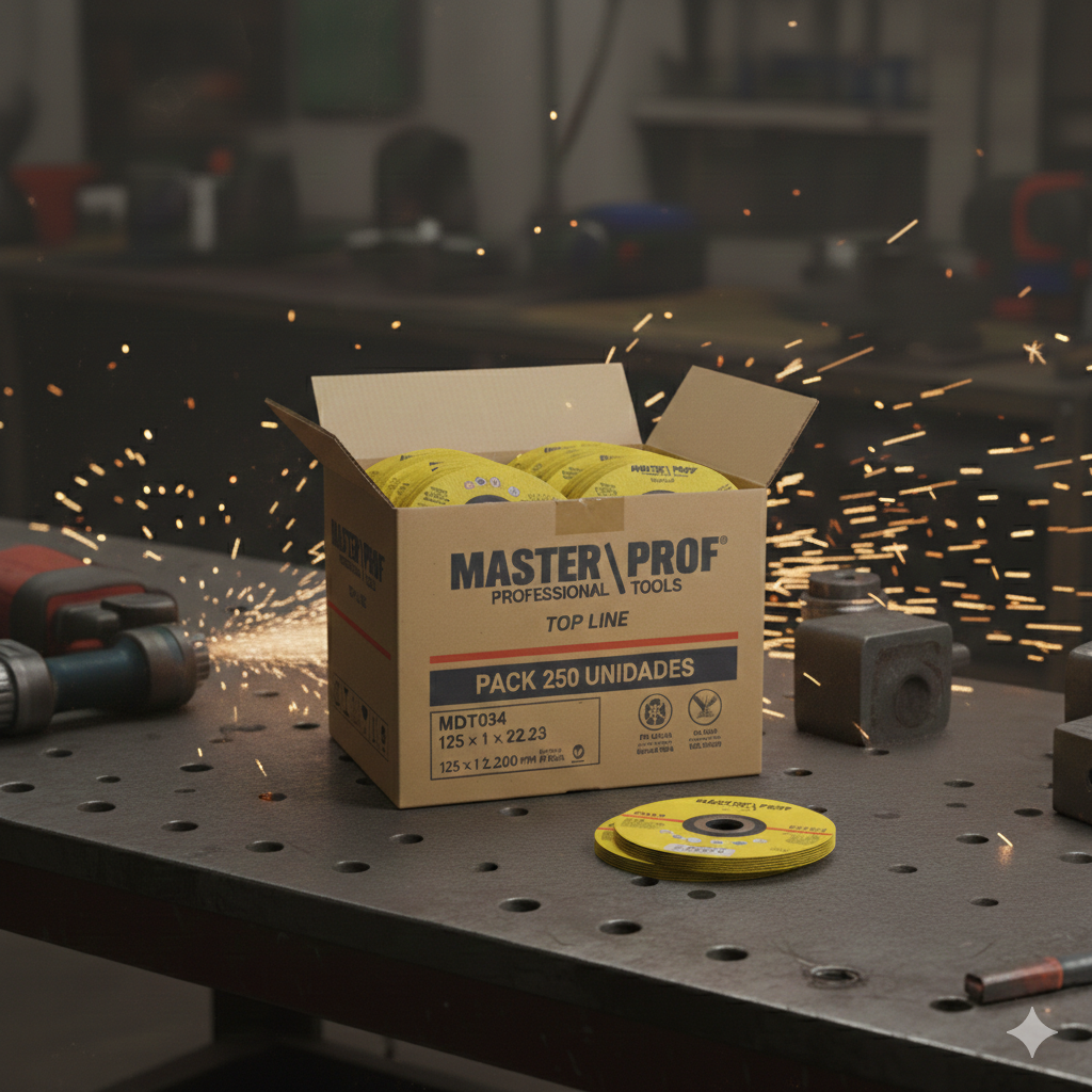 Disco de Corte Industrial 125×1 EN12413 – Packs 50 – 500