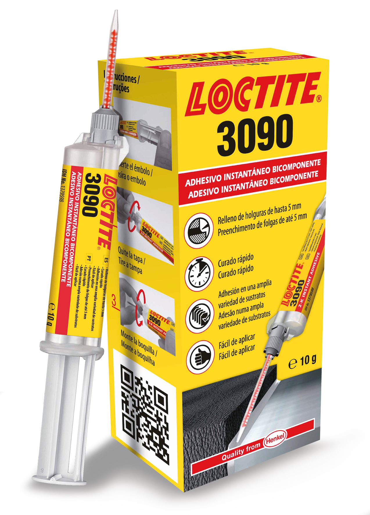 LOCTITE 3090 – Adesivo Instantâneo 2K (Bi-Componente)