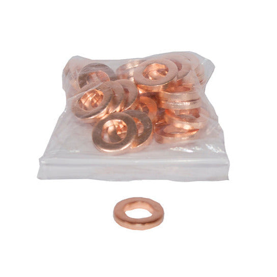 12 ANILHAS INJETOR COBRE KIA 13.7x7.3x2 (4400-17)