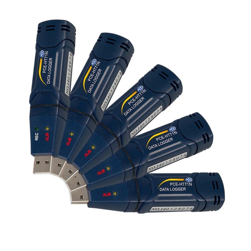 Termo-higrómetro PCE-HT 71N - 5 Unidades