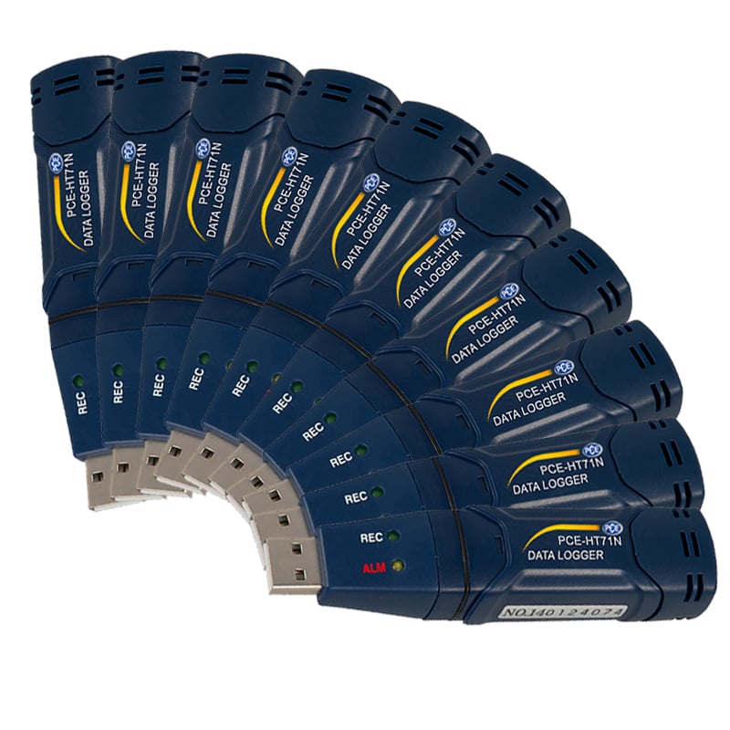 Termo-higrómetro PCE-HT 71N - 10 Unidades