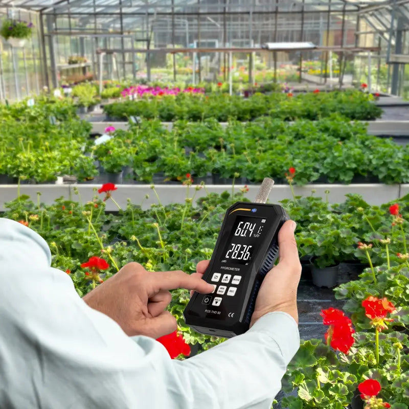 Termo-higrómetro PCE-THD 50S incl. tampa sinterizada