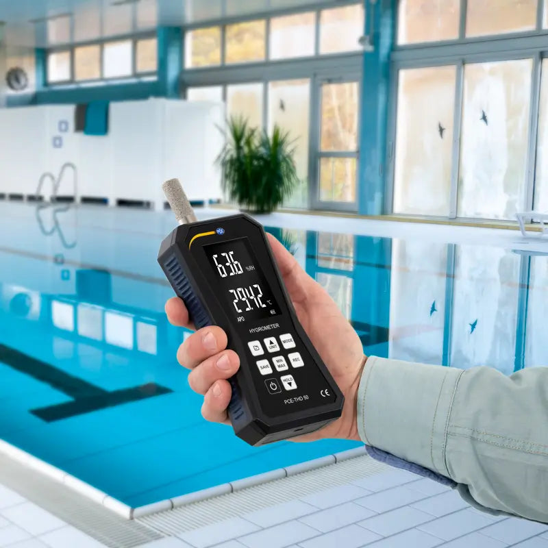 Termo-higrómetro PCE-THD 50S incl. tampa sinterizada