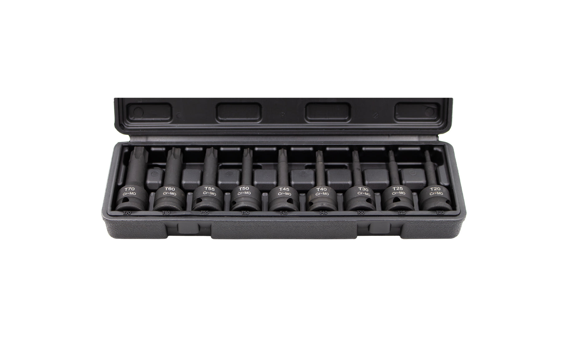 JOGO 09 CHAVES TORX T-20/T-70 IMPACTO