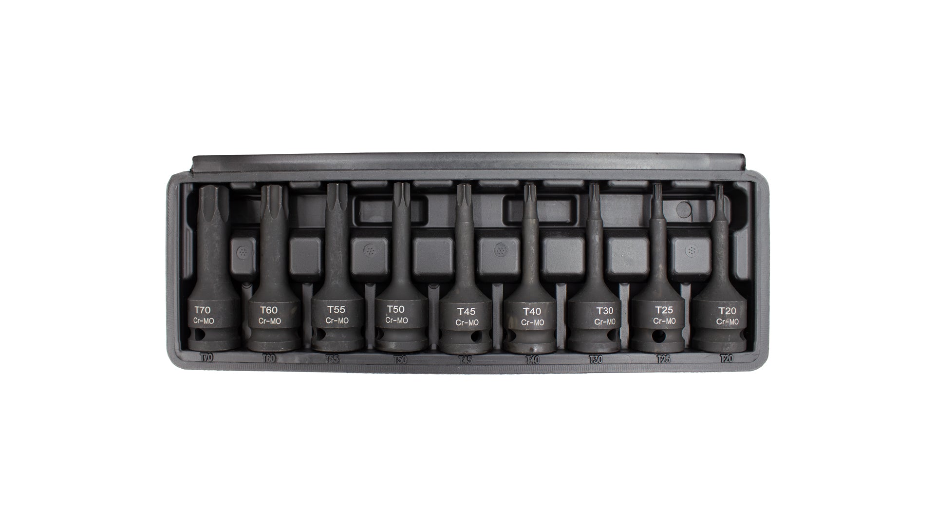 JOGO 09 CHAVES TORX T-20/T-70 IMPACTO