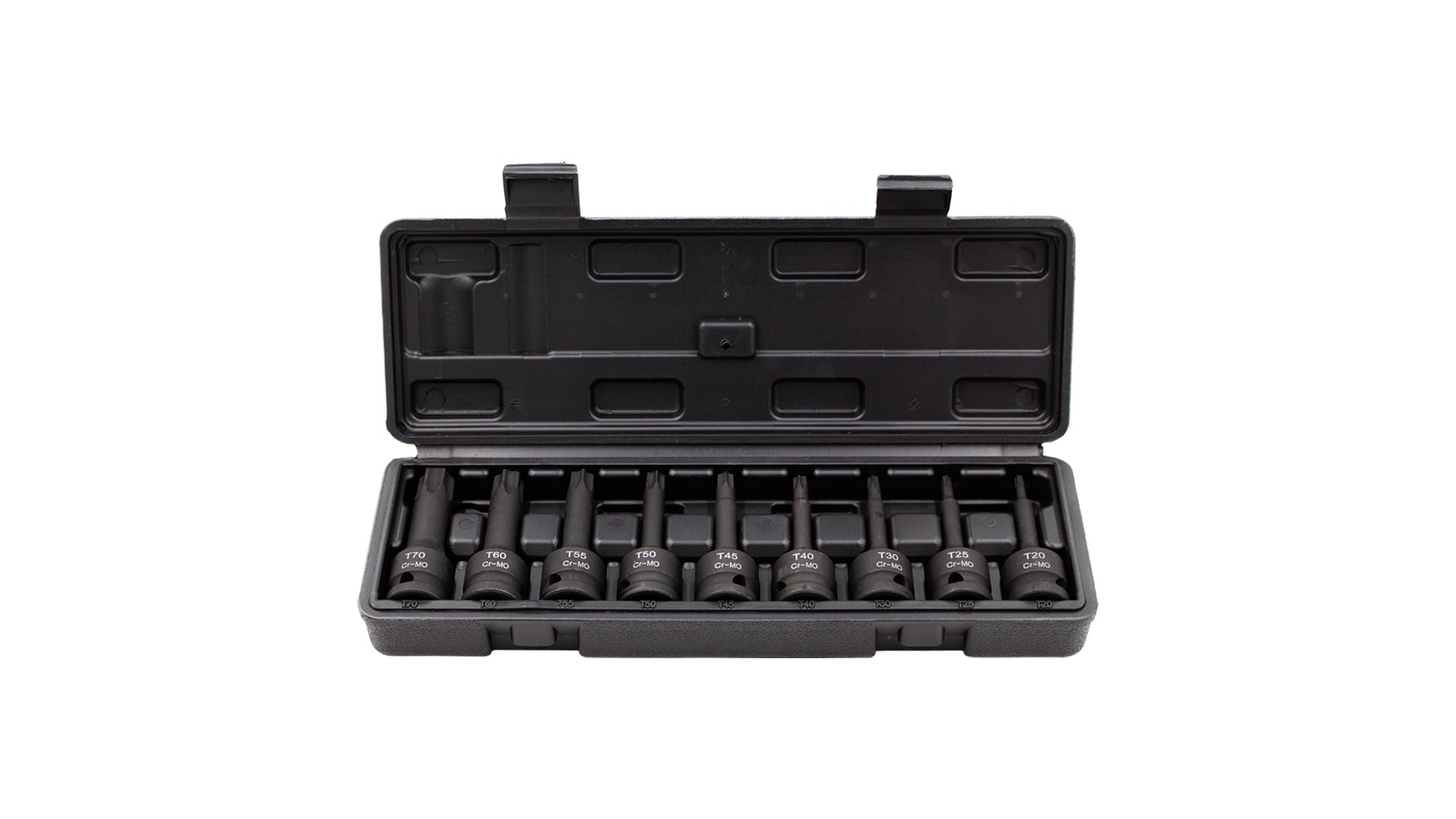 JOGO 09 CHAVES TORX T-20/T-70 IMPACTO