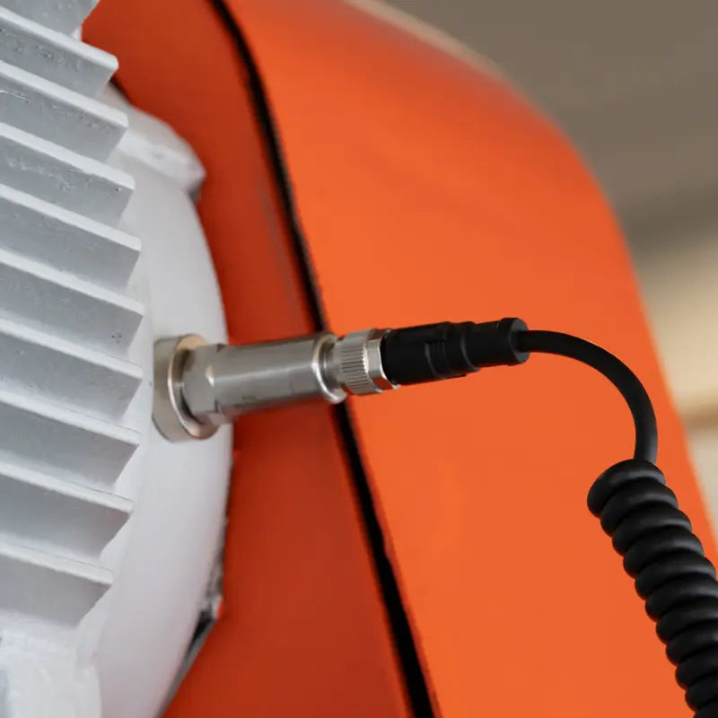 Acelerómetro PCE-VT 3950-ICA incl. certificado de calibração ISO