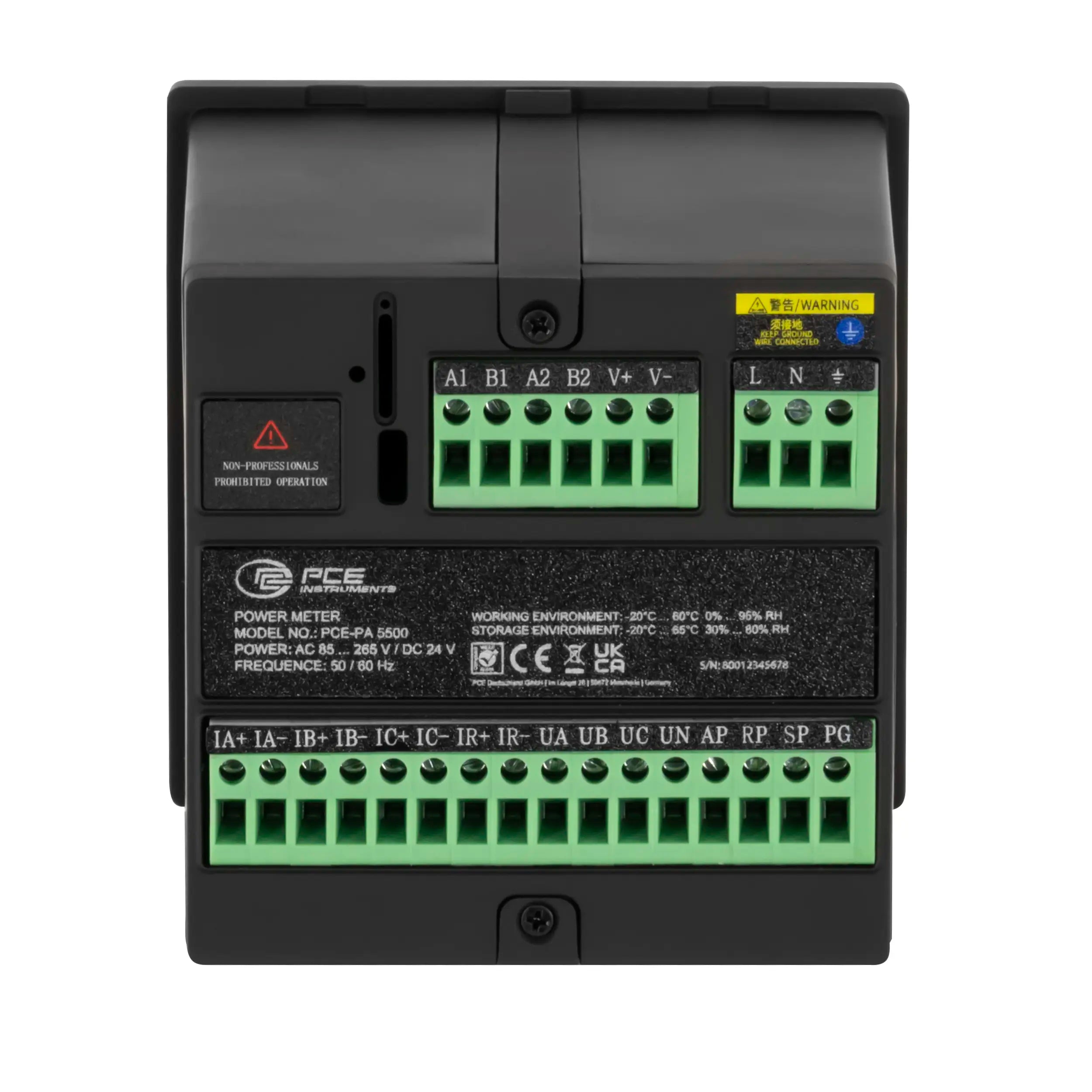 Wattímetro PCE-PA 5500