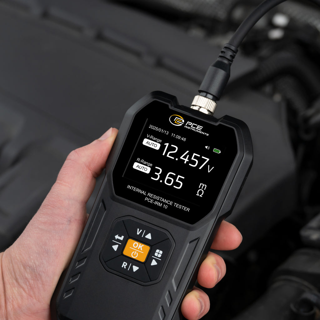 Voltímetro PCE-IRM 10