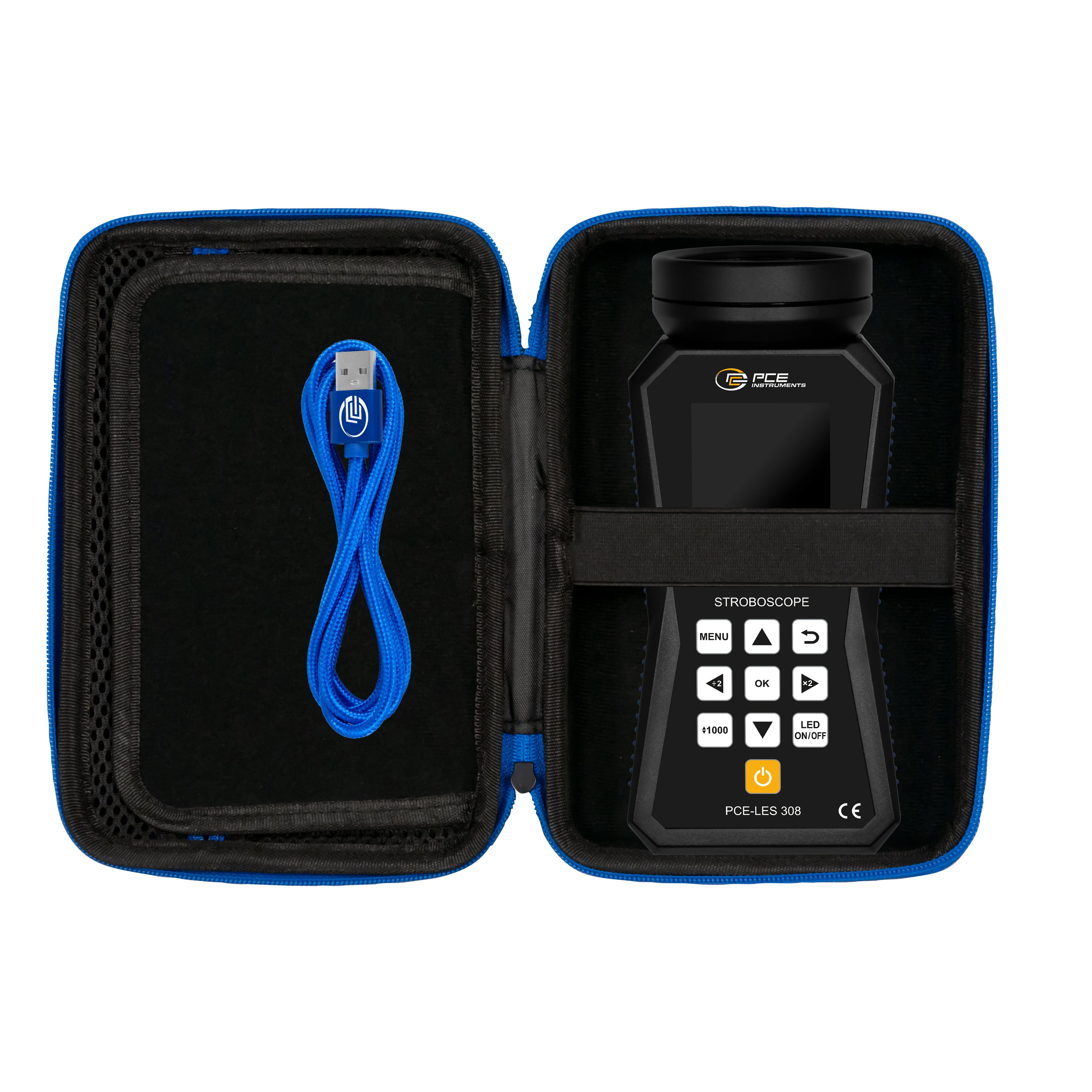 Tacómetro PCE-LES 308UV-365