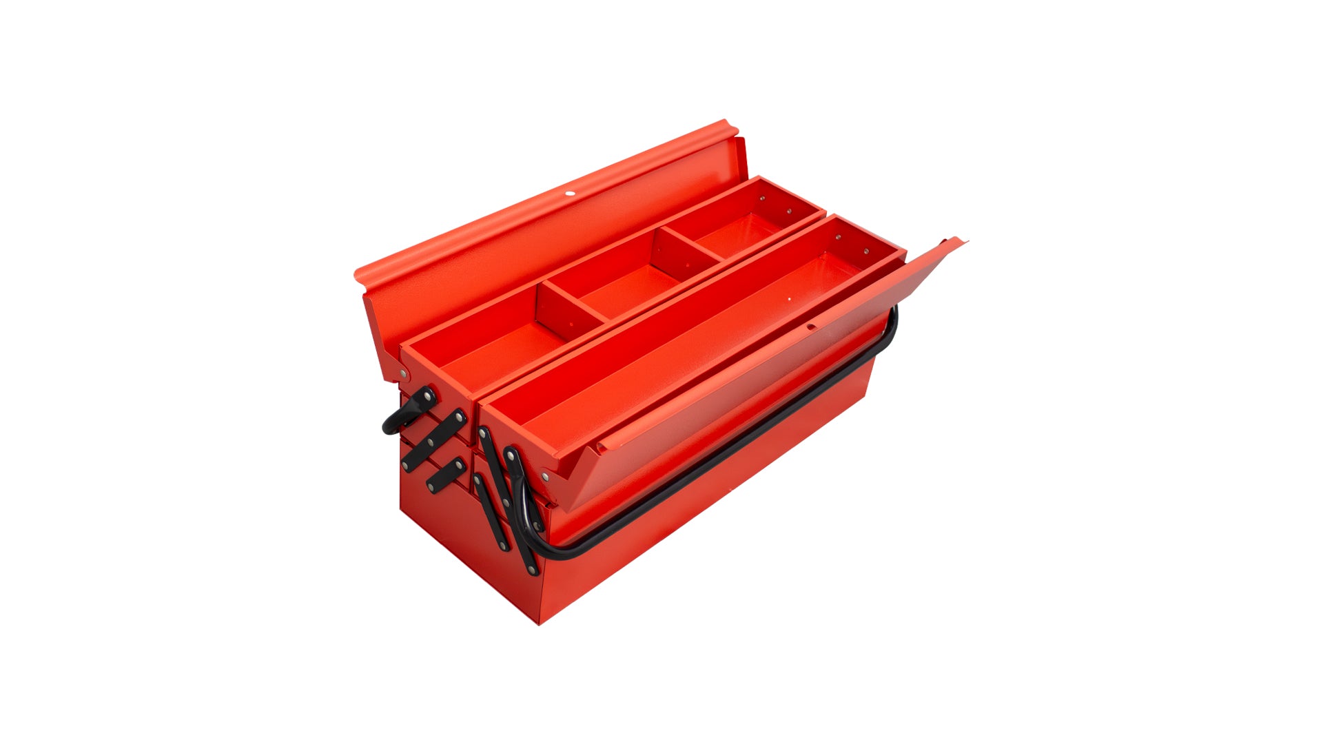 CAIXA FERRAMENTAS 5 COMPARTIMENTOS 535x210x220MM