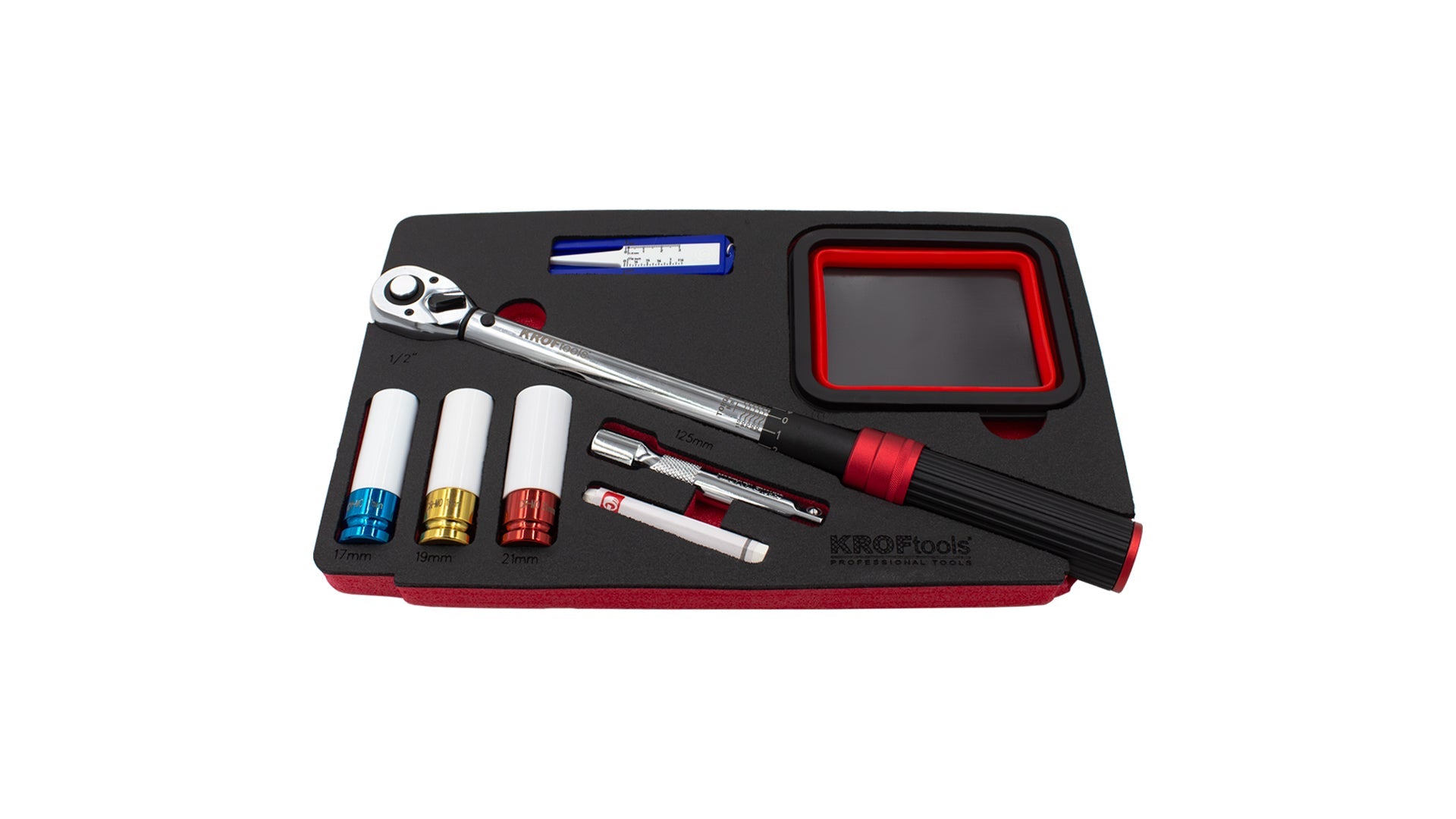 MÓDULO CHAVE DINAMOMÉTRICA 1/2' + ACESSÓRIOS 8PCS (8367)