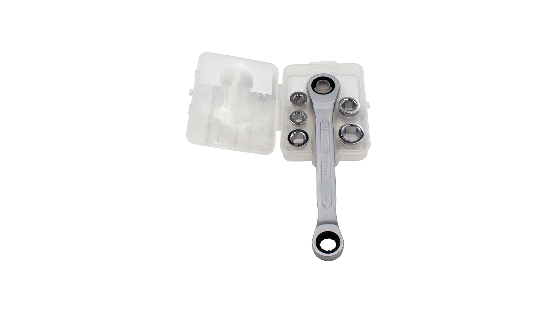 KIT CHAVE BOCA ROQUETE 14*19MM COM ADAPTADORES 8-17MM (8370)