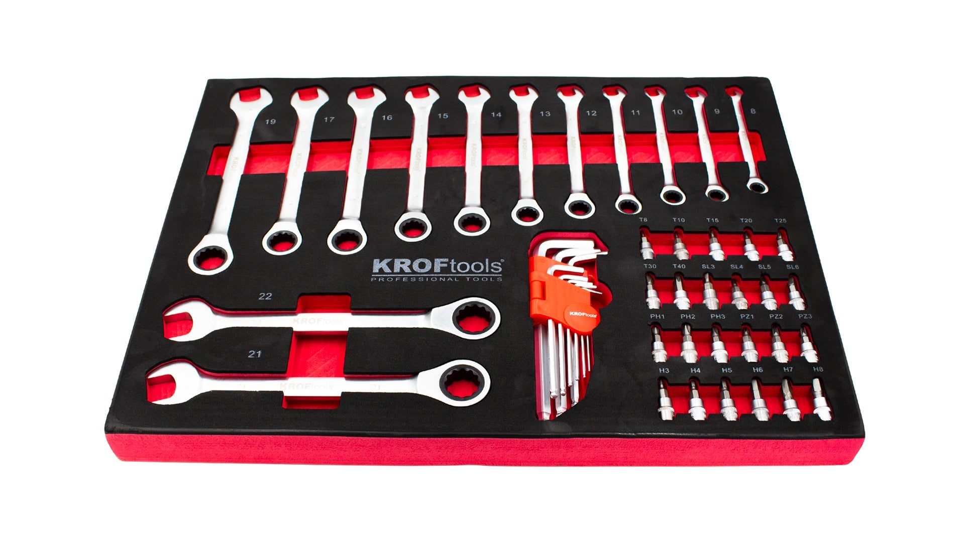 MODULO CHAVES BOCA ROQUETE E BITS 1/4" (8569)