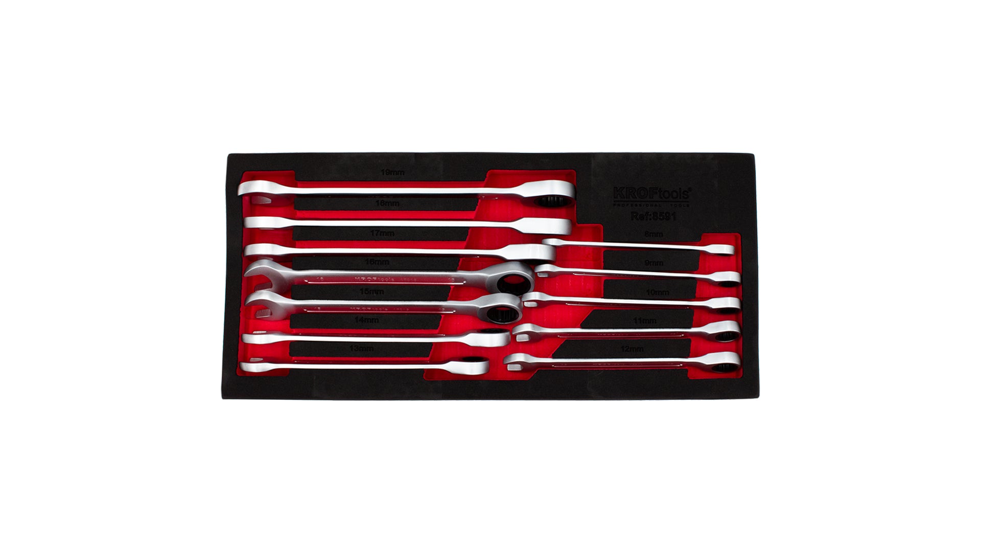 MÓDULO CHAVES DE BOCA LUNETA C/ ROQUETE 12 pcs (8591)