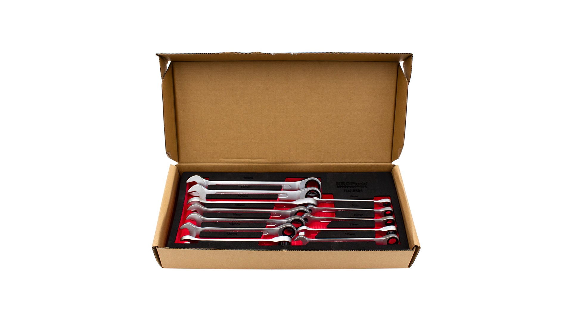 MÓDULO CHAVES DE BOCA LUNETA C/ ROQUETE 12 pcs (8591)