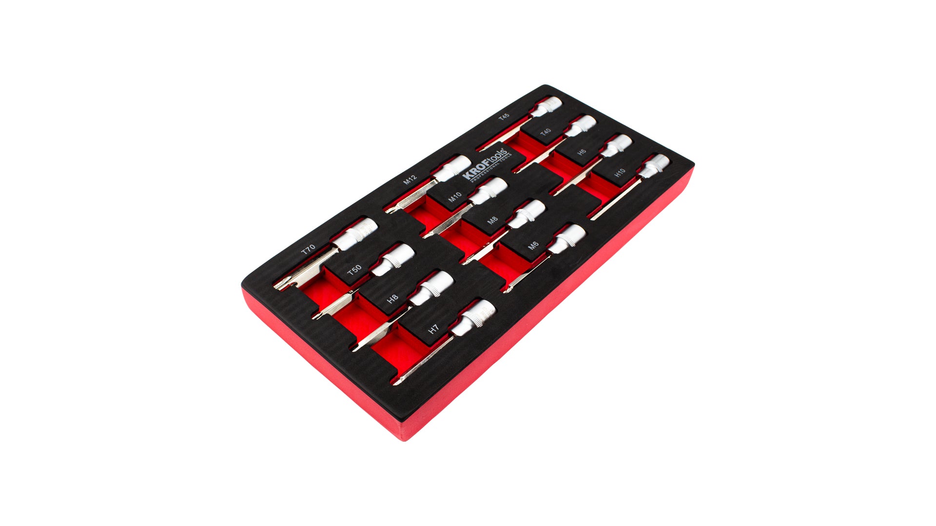 MÓDULO CHAVES BIT HEX. TORX 1/2" 12 pcs (8603)